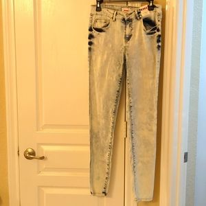 Bongo Acid Wash Jeans Jegging